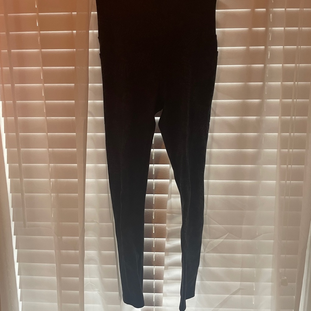 black snake skin full length leggings